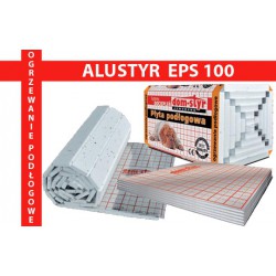 ALUSTYR EPS 100 Płyta izolacyjne pod ogrzewanie podłogowe NIXEL Kielce hurtownia materiałów budowlanych