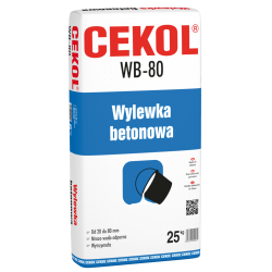 CEKOL WB-80 WYLEWKA BETONOWA